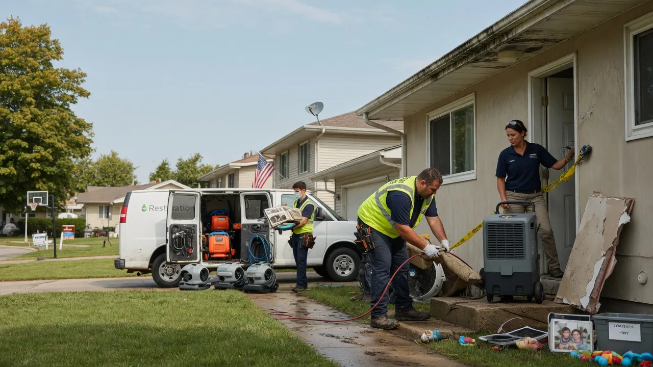 Water Damage Restoration in Sedalia, KY near me